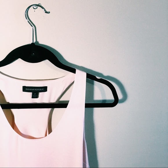 Pale Pink Ruffled Racer Back Dress - Picture 6 of 6